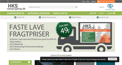 Desktop Screenshot of campingshop.dk