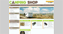 Desktop Screenshot of campingshop.fr